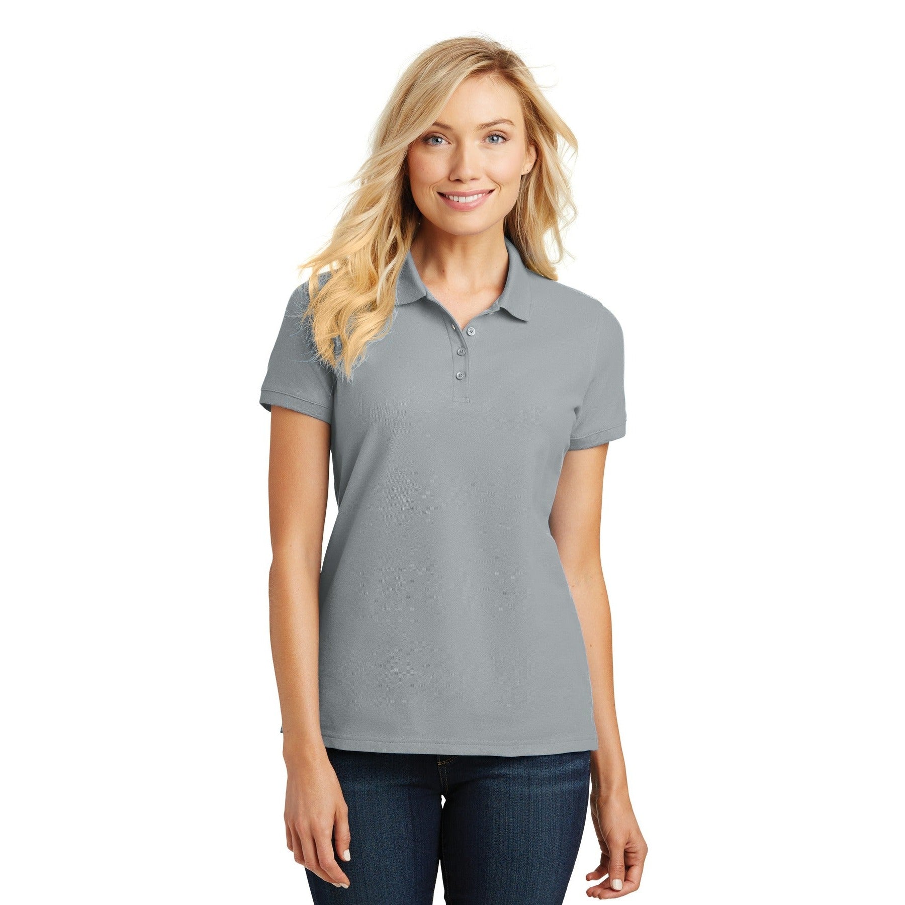 Port Authority-Port Authority® Women's Core Classic Pique Polo. L100-MedTech-8